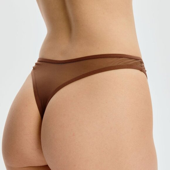 Blush Lingerie The Mesh Set in Cocoa - Picture 4 of 7